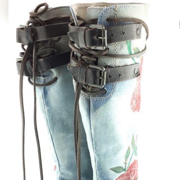 Freebird by Steven Cyrus leather size 7 boots - Picture 5 of 7